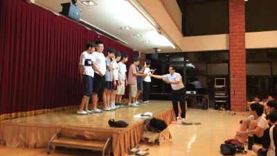 Speaking Rally 優勝チーム表彰の様子