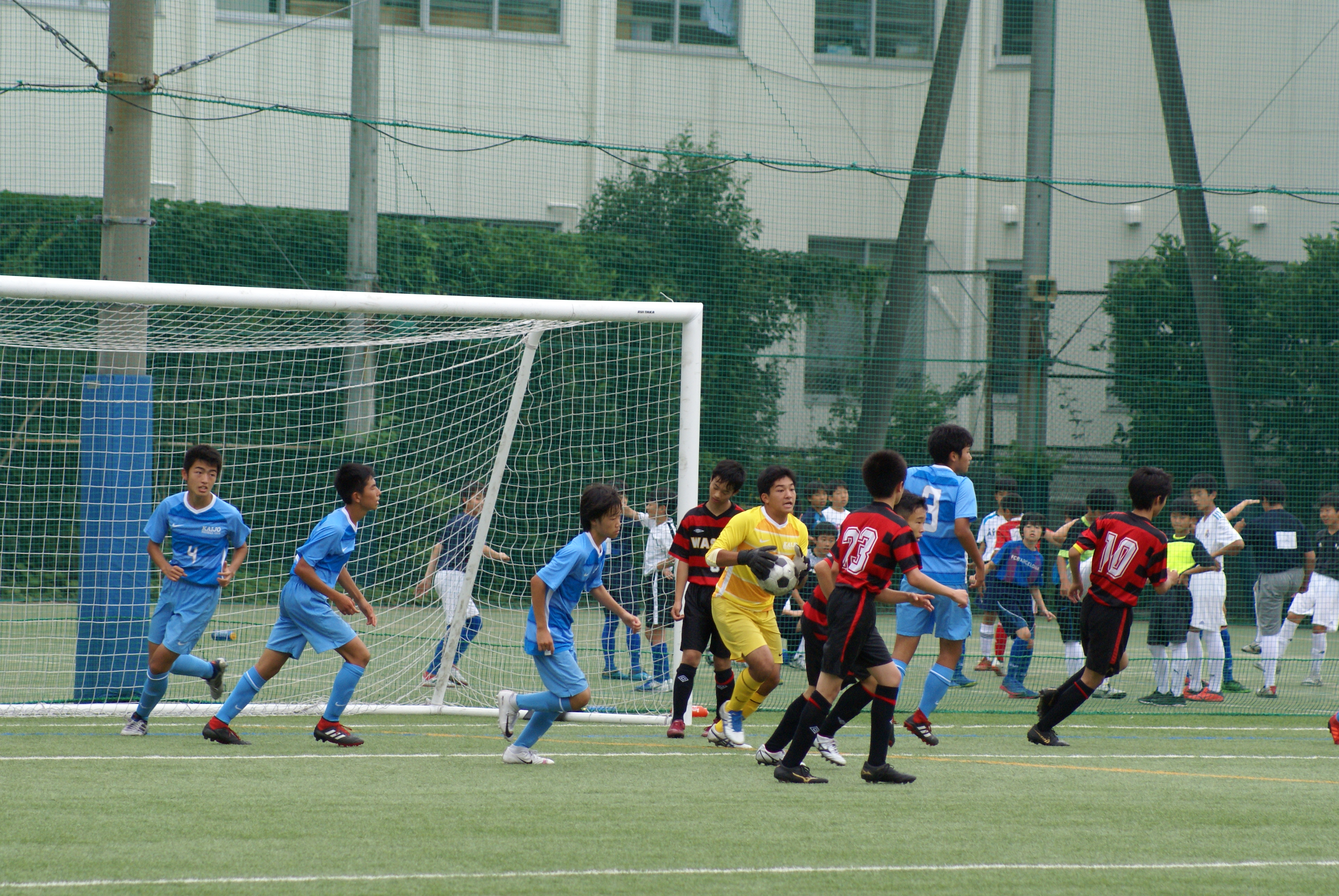 中学サッカー部 総体兼選手権大会 新宿区優勝 海城中学高等学校