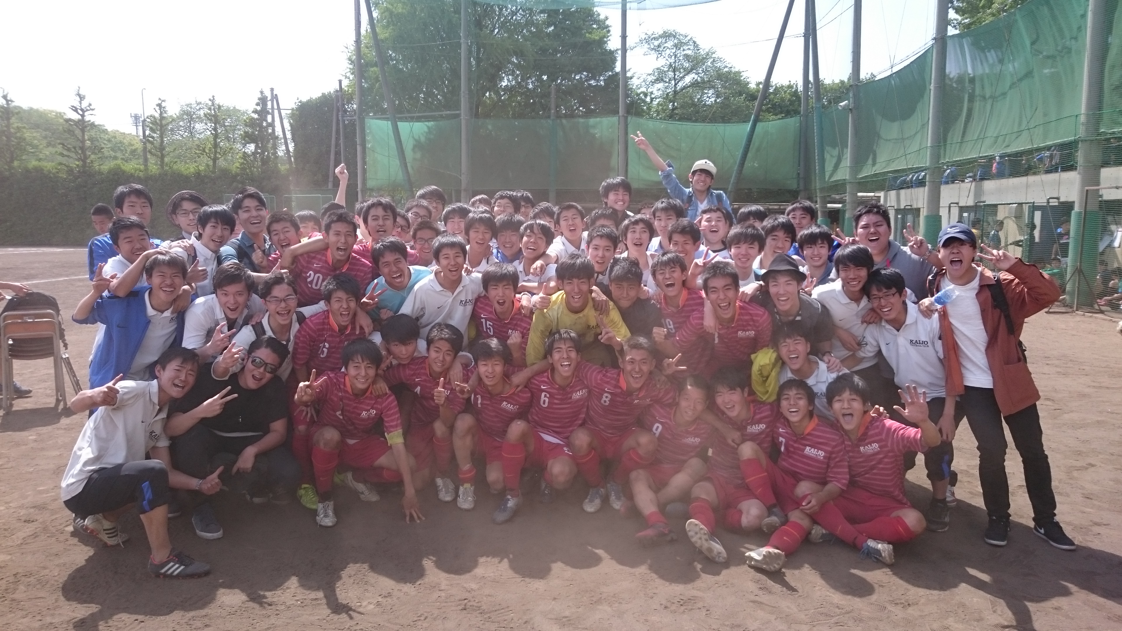 高校サッカー部　都大会