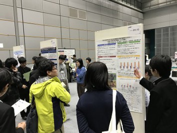多くの方が発表を聞きに来てくださいました