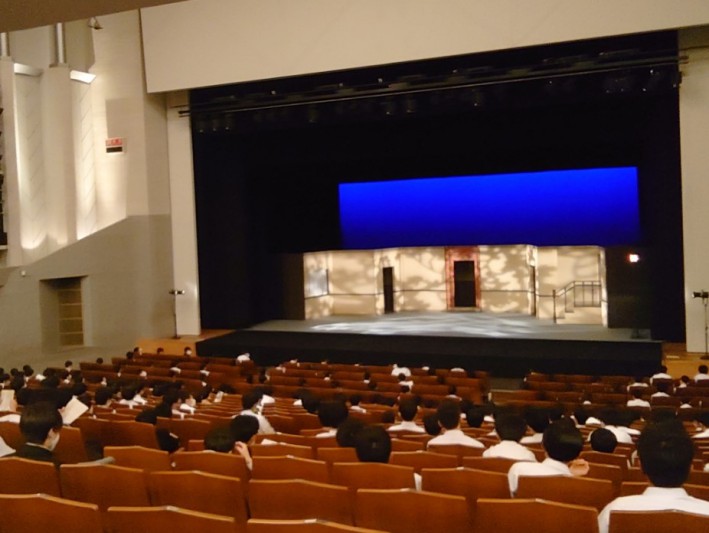 中学２年生 芸術鑑賞教室 センポ スギハァラ 海城中学高等学校